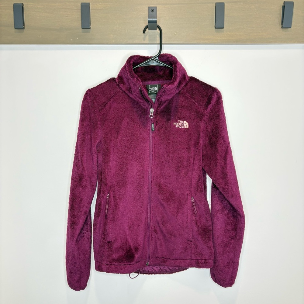 The North Face Osito Fuzzy Full Zip Jacket Cozy Plush Fleece - Size XS